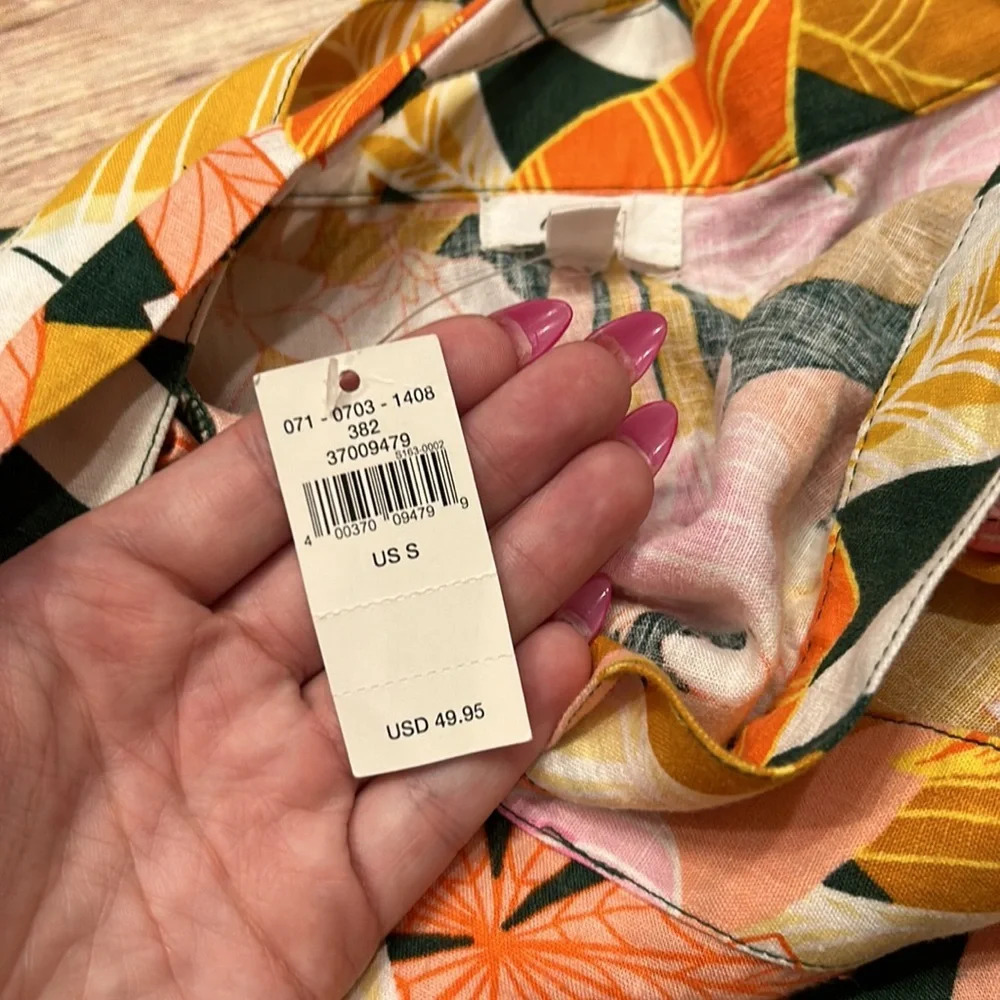 Aerie floral wrap around skirt - Picture 8 of 9